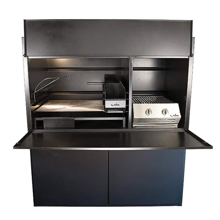 1500 Built-in Combination Braai on Cabinet Including 2.4m Flue kit